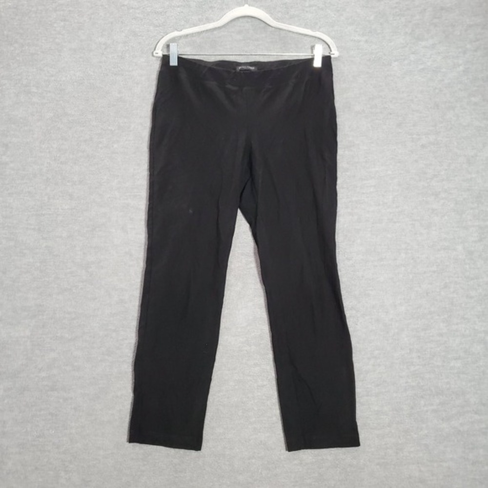 Eileen Fisher Women Activewear Pants‎ Medium Petite Black Leggings 26 in Inseam